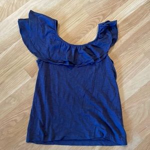 Lilly Pulitzer ruffle top